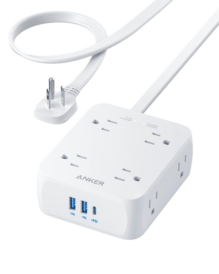 Anker 341 USB Power Strip AC Power Weiß | ZO123392P6