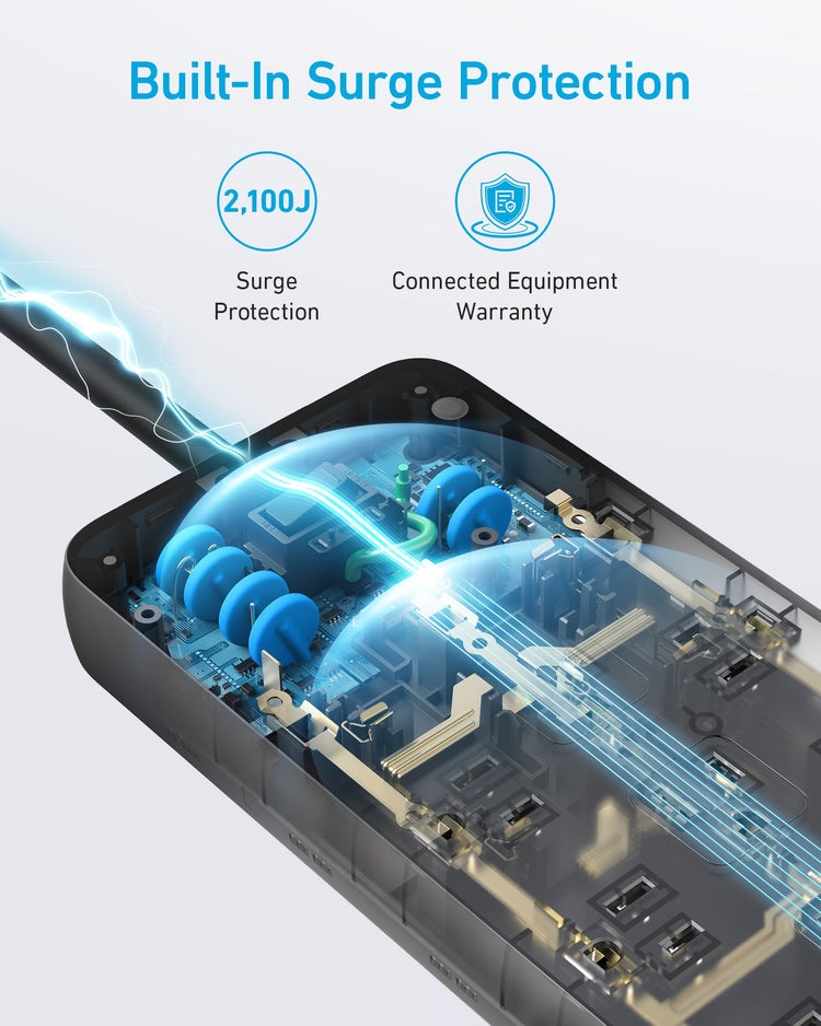 Anker 351 Power Strip AC Power Schwarz | CT528922H1