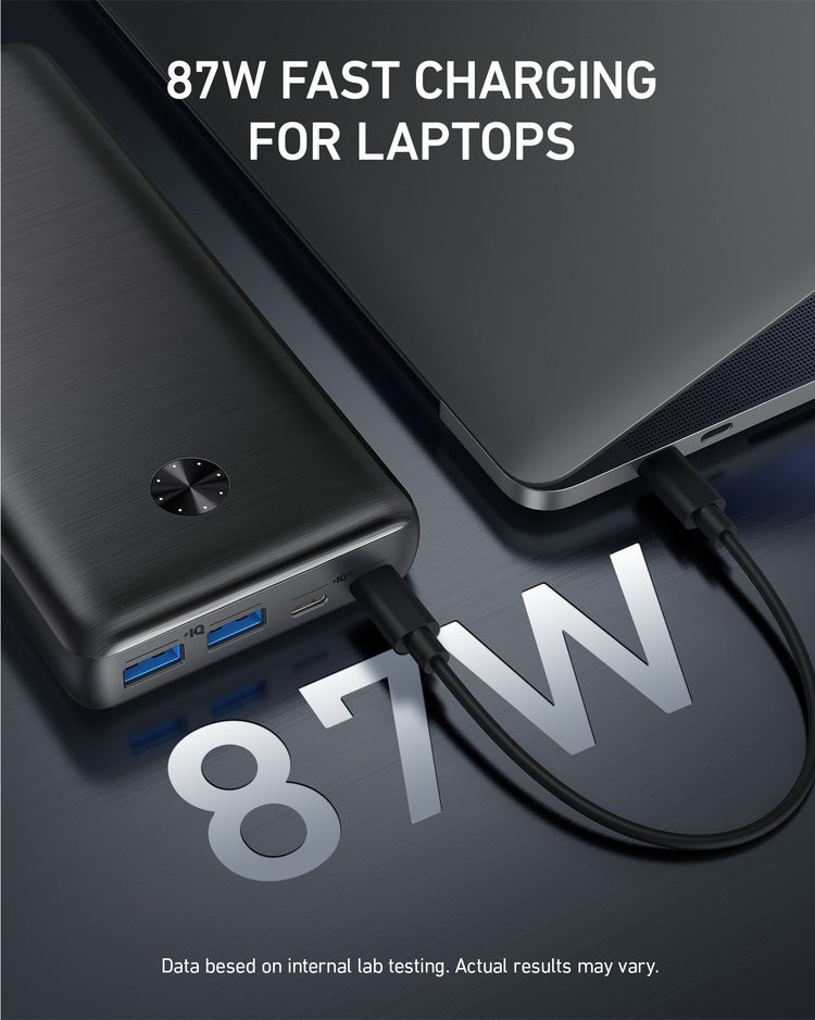Anker 747 Power Bank ((PowerCore 26K for Laptop) Powerbanks Schwarz | YS256245N4