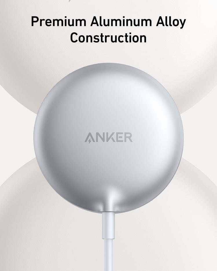 Anker MagGo Wireless Charger ((Pad) Kabellose Ladegeräte Weiß | WR904480S7