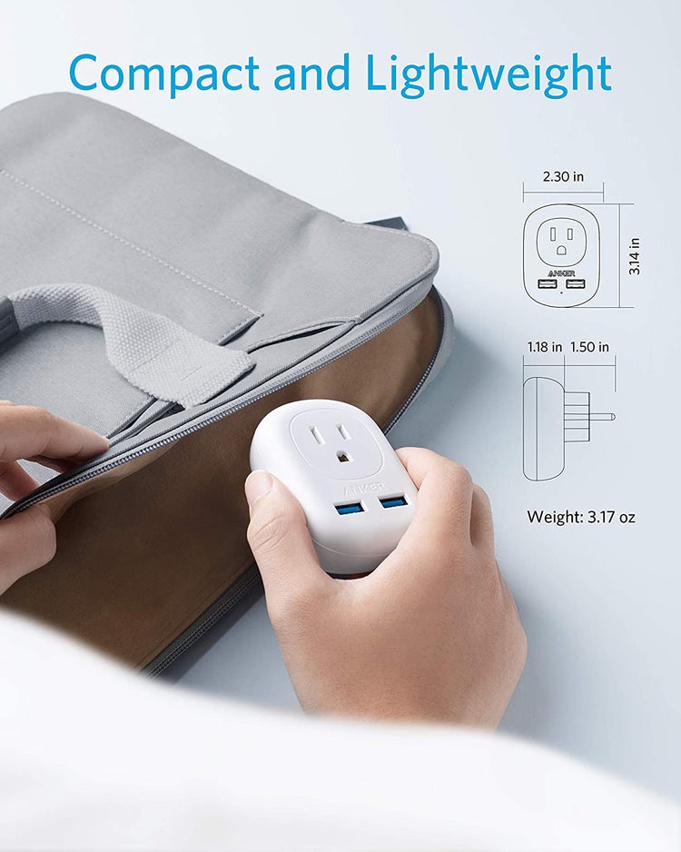 Anker PowerExtend USB Plug AC Power Weiß | RA525292J6